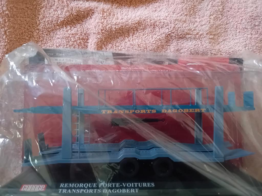 DAGOBERT 1/43 AUTODRAAGAANHANGWAGEN, Ophalen of Verzenden, Nieuw, Overige typen