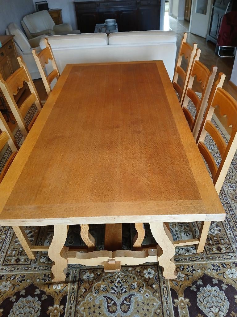 Salle à manger, Enlèvement, Comme neuf, Classique, 4 à 6 chaises