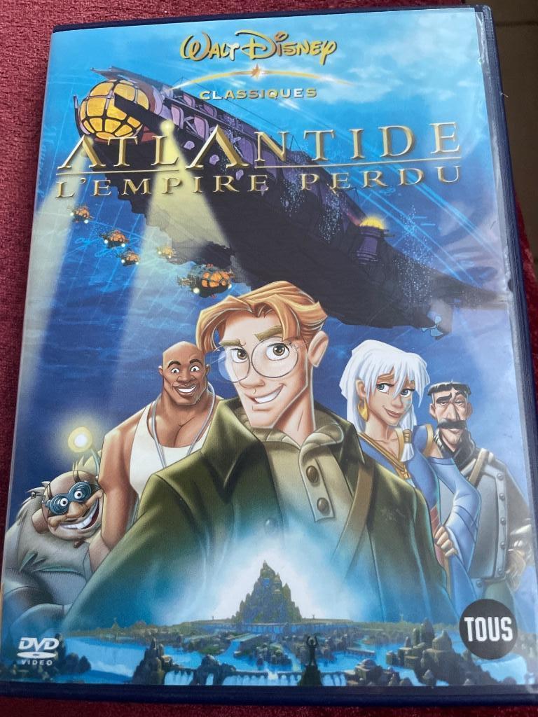 DVD Disney Atlantide, Enlèvement ou Envoi, Dessin animé, Tous les âges, Américain