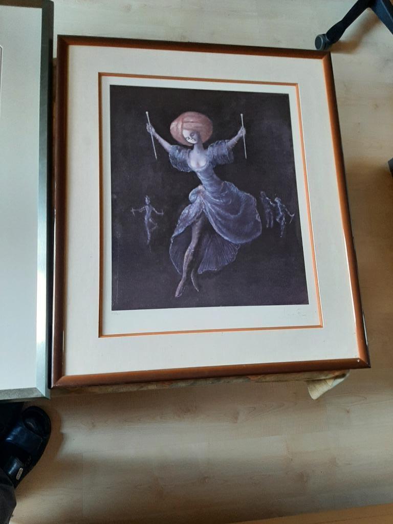 Leonor Fini Miracle aux aiguilles longues, Antiquités & Art, Enlèvement