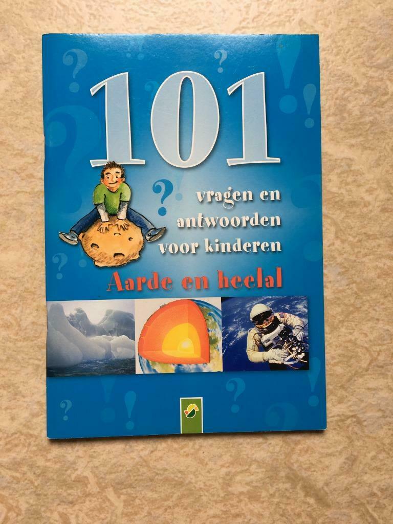 101 vragen en antwoorden voor kinderen: aarde en heelal, Boeken, Ophalen, Zo goed als nieuw, Non-fictie