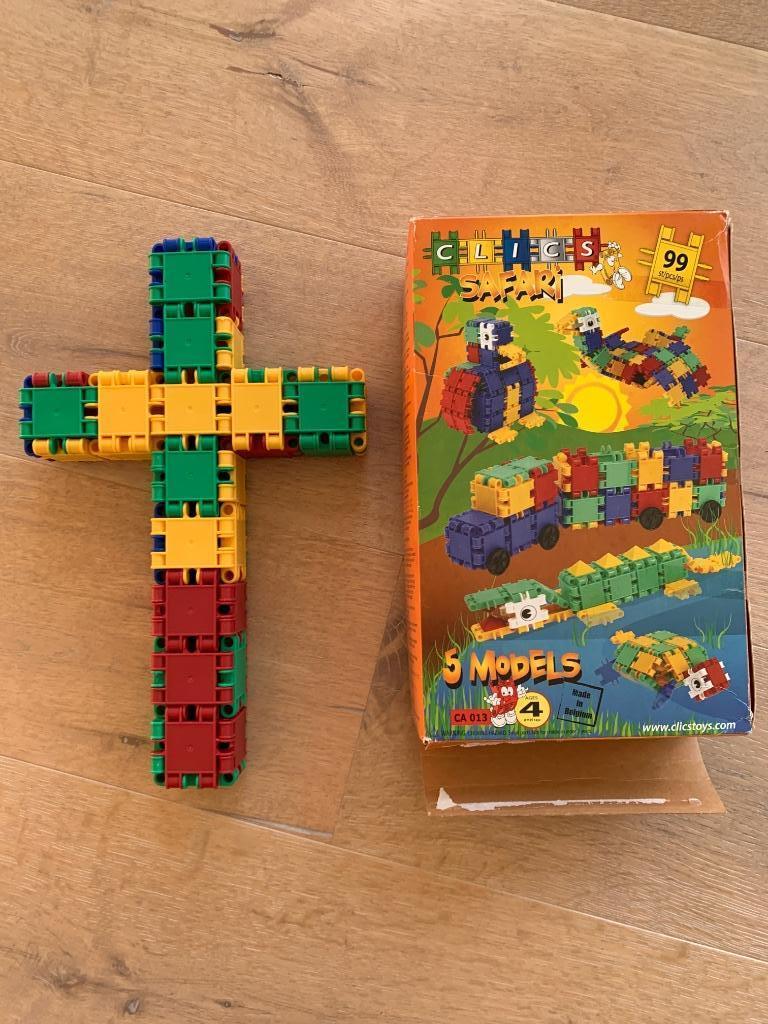 Clics speelgoed, Ophalen, Gebruikt