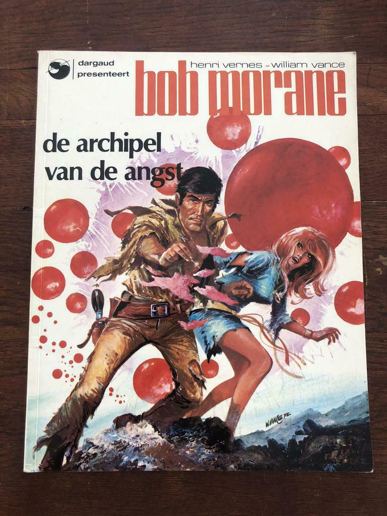 Bob Morane, De archipel van de angst, 1980, eerste druk?, Europa, Ophalen of Verzenden, Henri Vernes, Gelezen