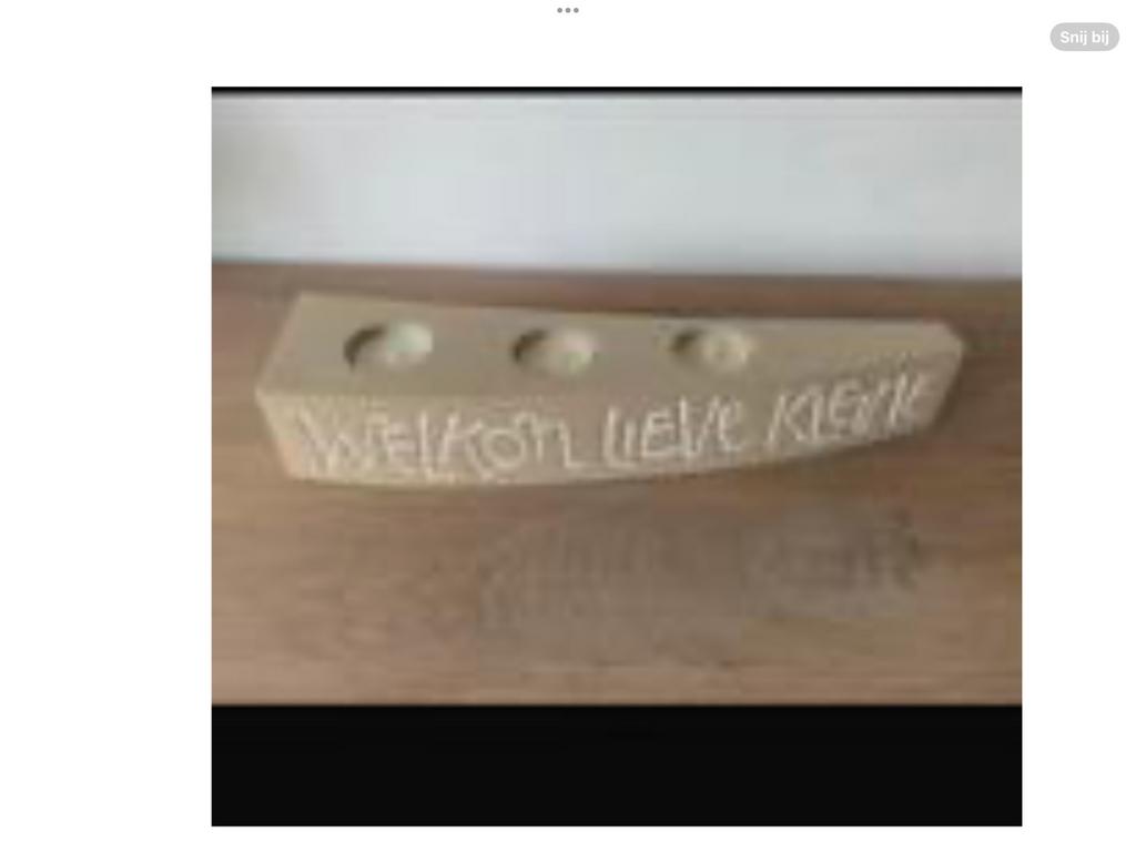 theelichthouder met tekst, Ophalen of Verzenden, Nieuw