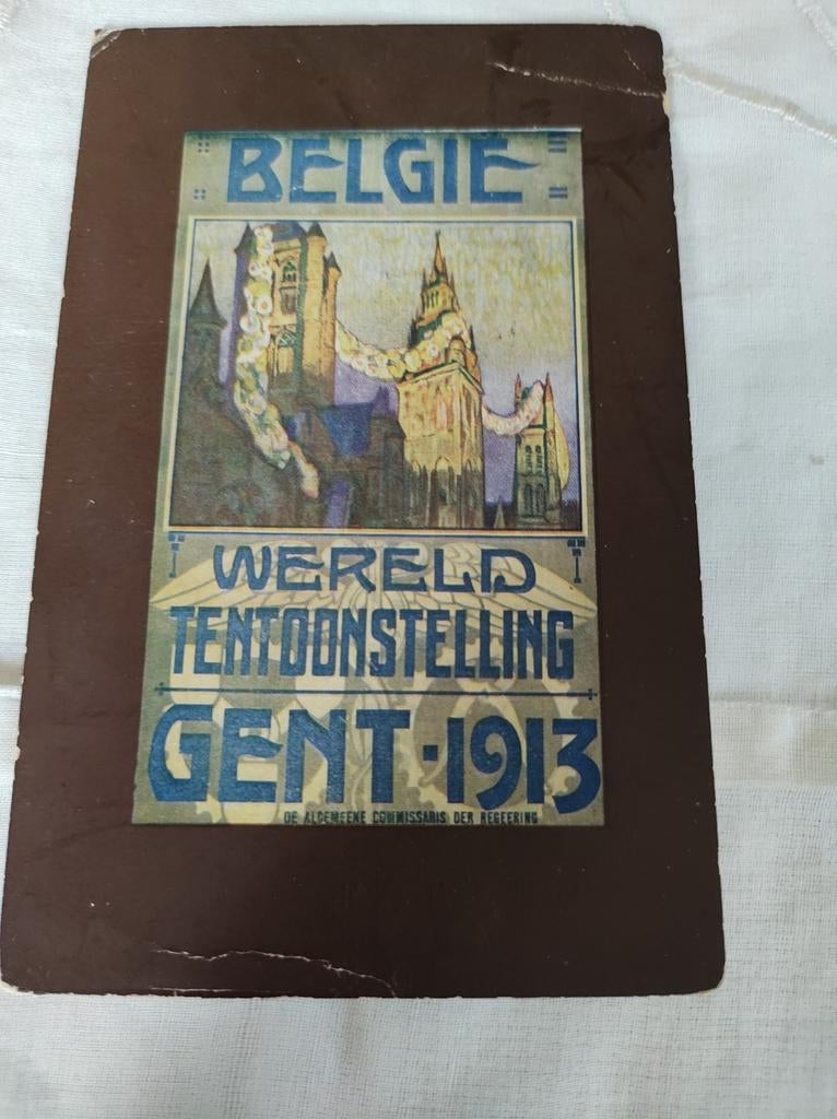 Wereld tentoonstelling Gent 1913, Ophalen of Verzenden