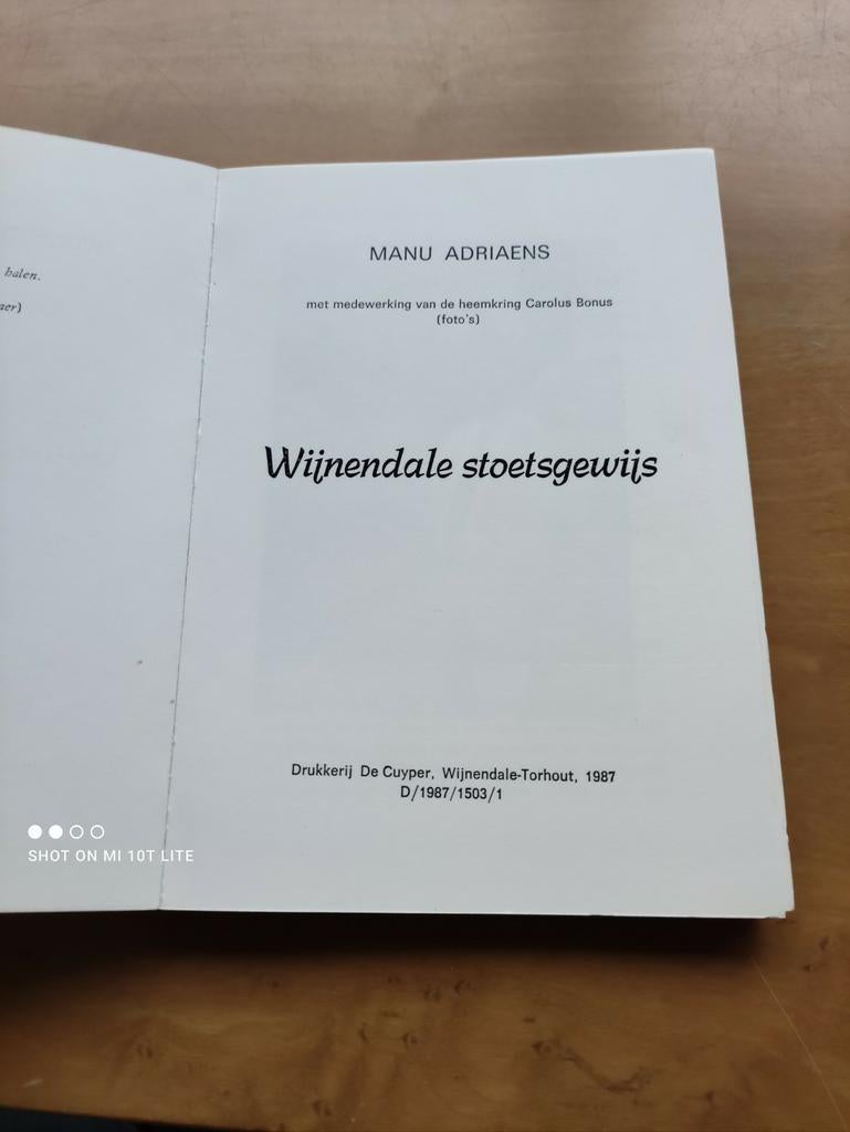 Wijnendale stoetsgewijs, Ophalen, Zo goed als nieuw