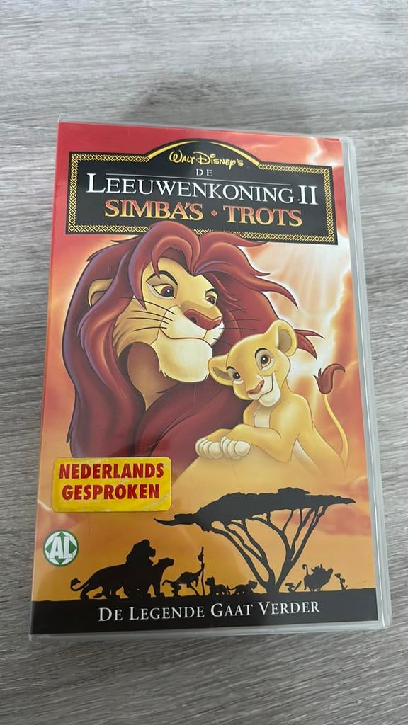 De Leeuwenkoning 2 - Simba’s trots, Tekenfilm, Alle leeftijden, Ophalen of Verzenden, Zo goed als nieuw