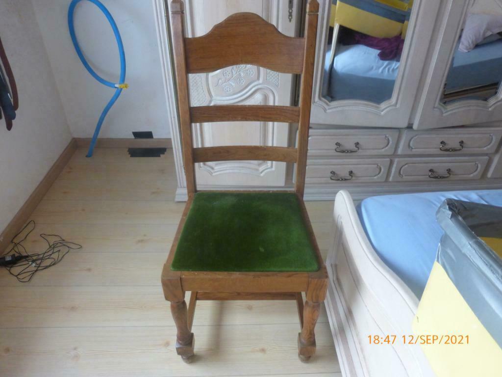 stoelen, Huis en Inrichting, Stoelen, Ophalen, Gebruikt, Hout, Vijf, Zes of meer stoelen