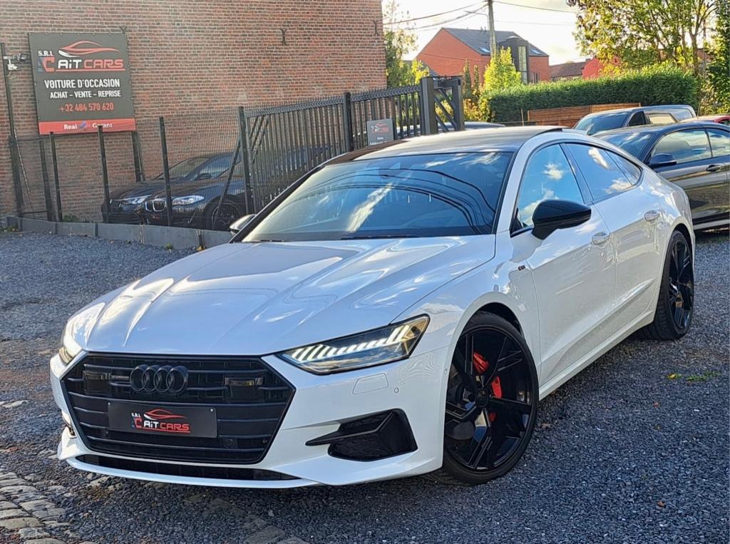 AUDI A7 50 HYBRIDE QUATTRO S-LINE TIPTRONIC TVA DEDUCTIBLE !, Autos, Audi, Entreprise, A7, ABS, Caméra de recul, Phares directionnels