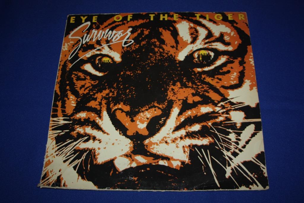 Eye of the Tiger ( Survivor ) lege hoes zonder LP 1982, Ophalen of Verzenden, Gebruikt, 12 inch