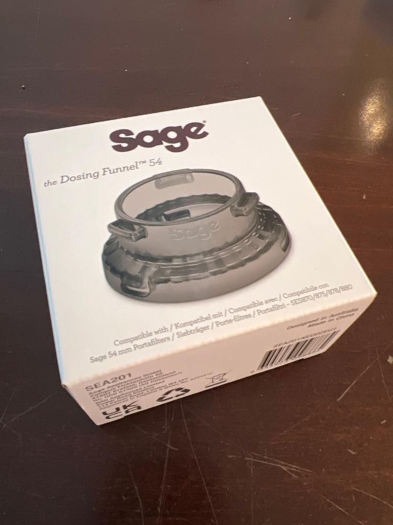 Sage dosing funnel, Elektronische apparatuur, Koffiezetapparaten, Nieuw, Koffiebonen, Espresso apparaat, 1 kopje, Ophalen