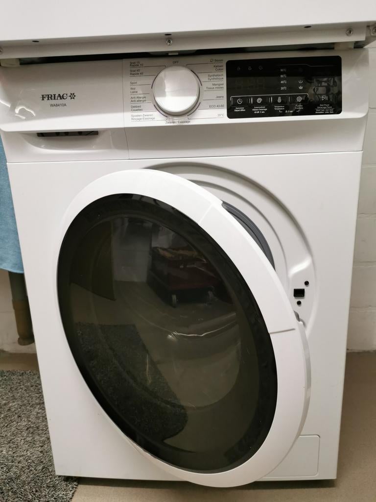 Wasmachine Friac, Ophalen