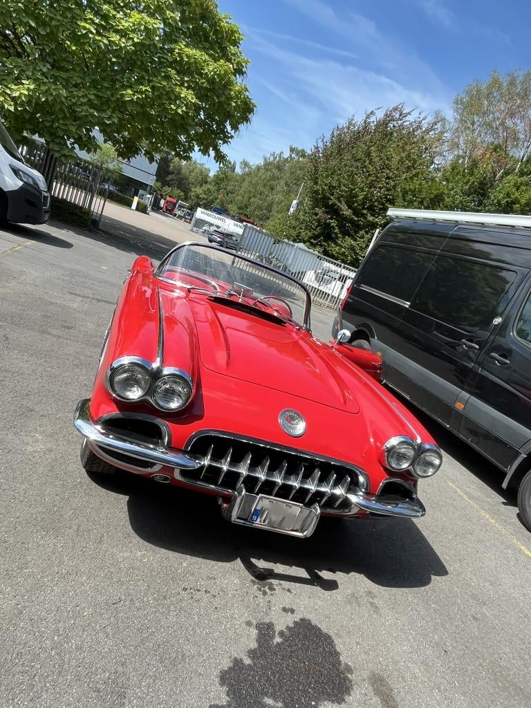 1960 Corvette C1 (Manueel), Auto's, Achterwielaandrijving, Leder, Handgeschakeld, 2 zetels