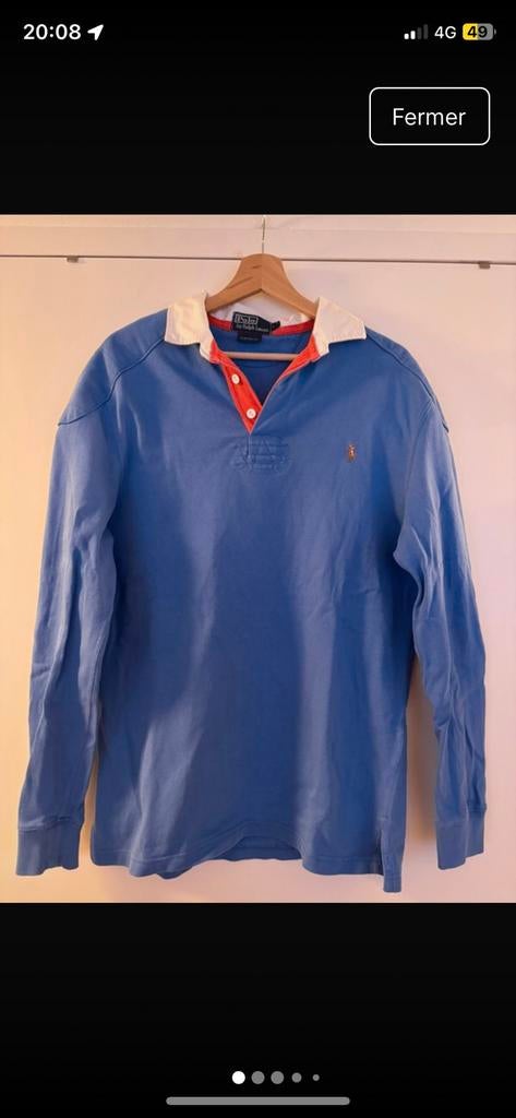 Polo rugby Ralph Lauren M, Enlèvement ou Envoi, Comme neuf