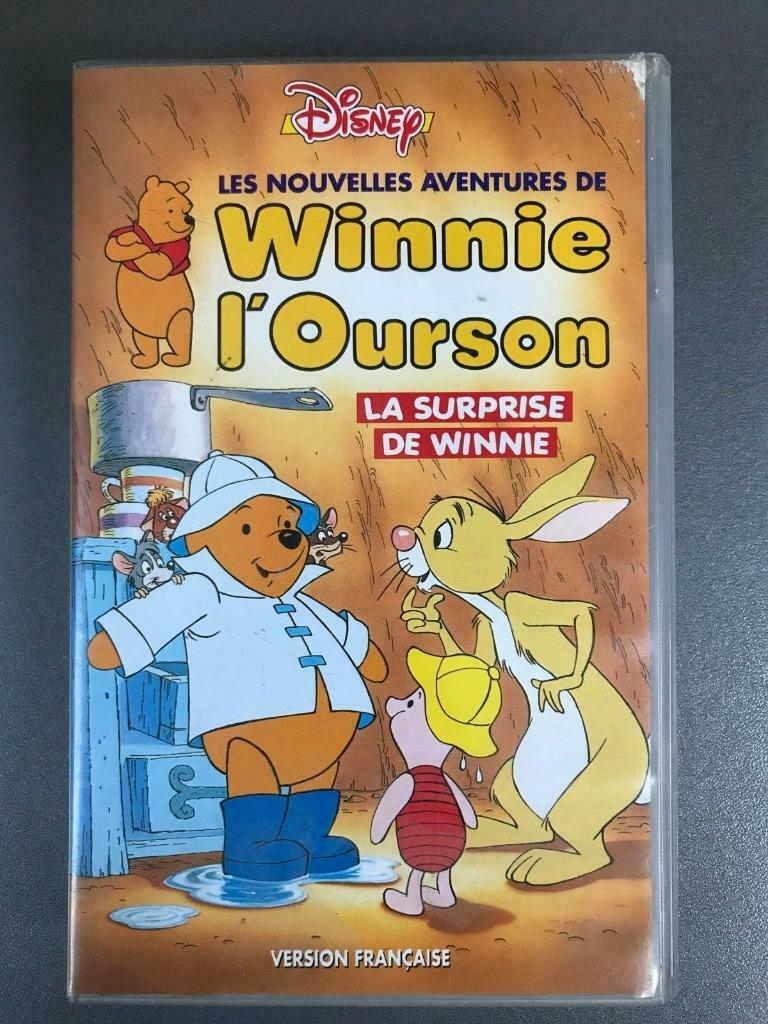VHS Winnie l'Ourson : La surprise de Winnie, CD & DVD, Enlèvement ou Envoi, Dessin animé, Tous les âges, Utilisé