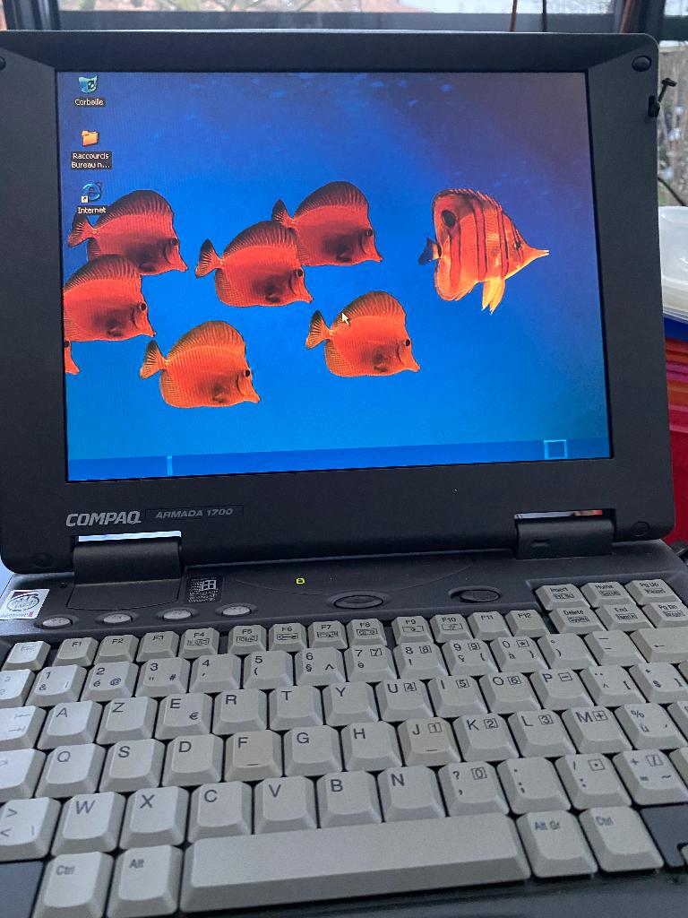 Ordinateur portable Compac Armada 1700, Informatique & Logiciels, Enlèvement ou Envoi, 12 pouces, Utilisé, Azerty