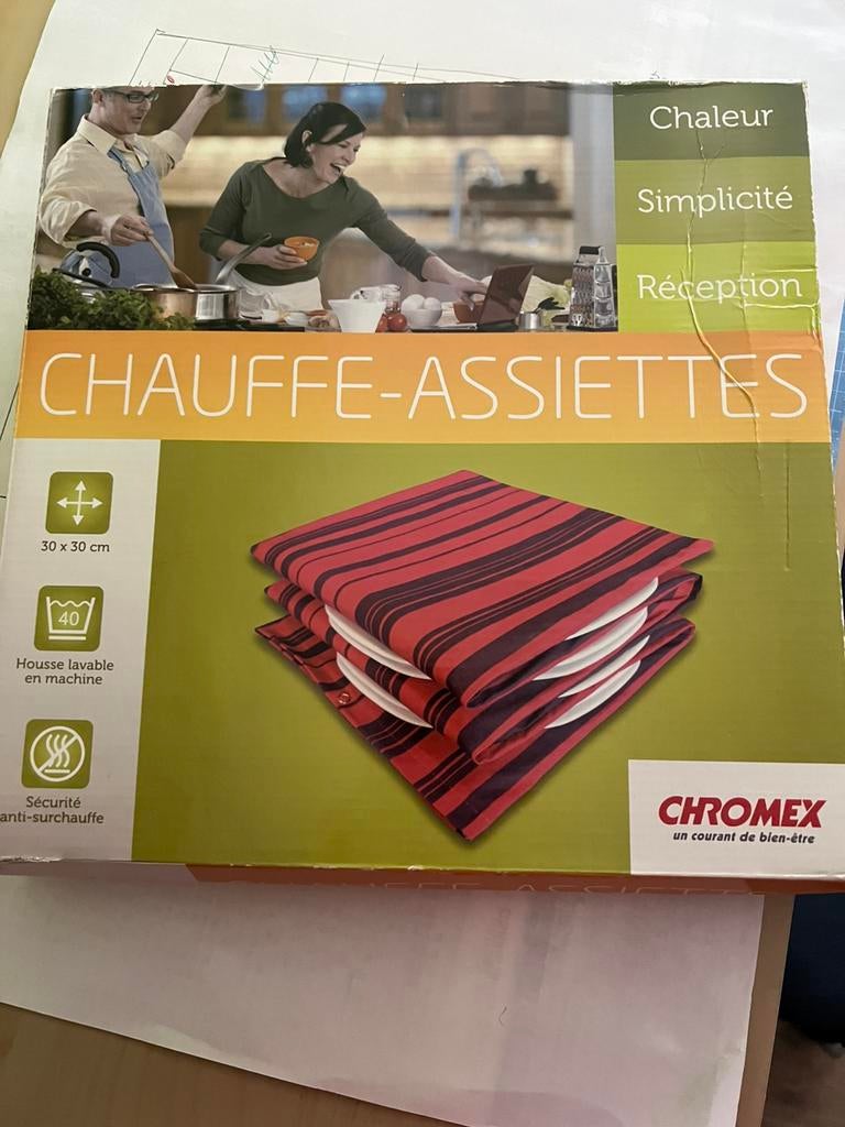 Bordenverwarmer chromex nieuw, Huis en Inrichting, Keuken | Keukenbenodigdheden, Ophalen, Zo goed als nieuw