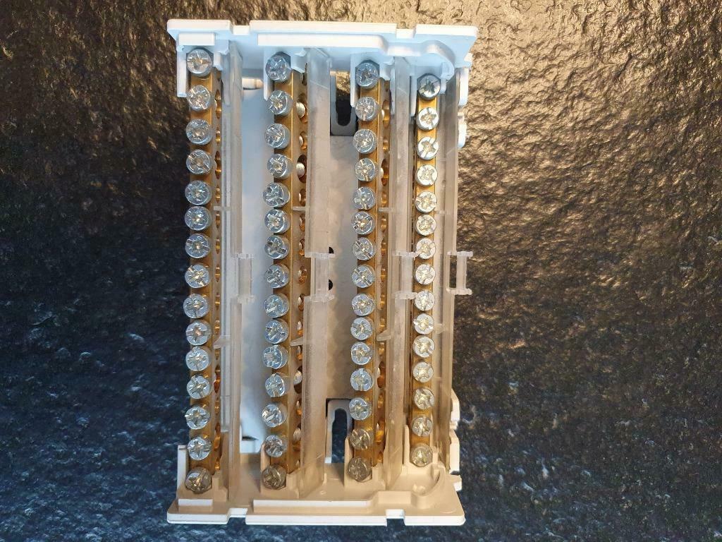 Monobloc modular distribution block - 4P - 125 A - 15 PTN pe, Ophalen of Verzenden, Zo goed als nieuw, Overige typen