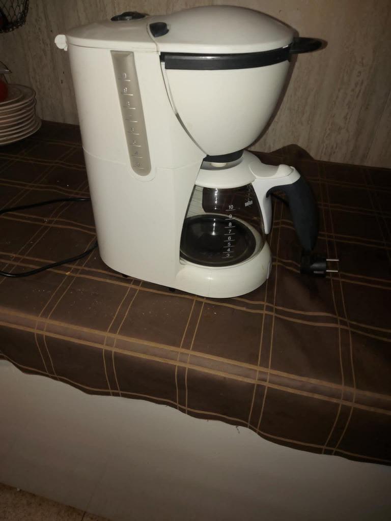 koffiezet machine, Elektronische apparatuur, Koffiezetapparaten, Ophalen, Gebruikt, Koffiemachine, Gemalen koffie