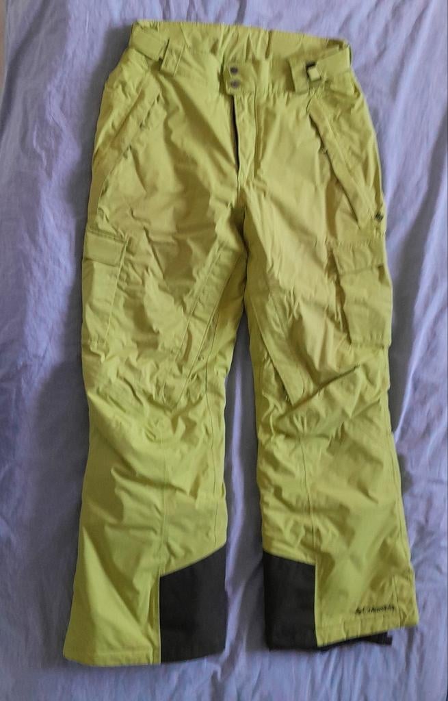 Skibroek Columbia heren, Ophalen