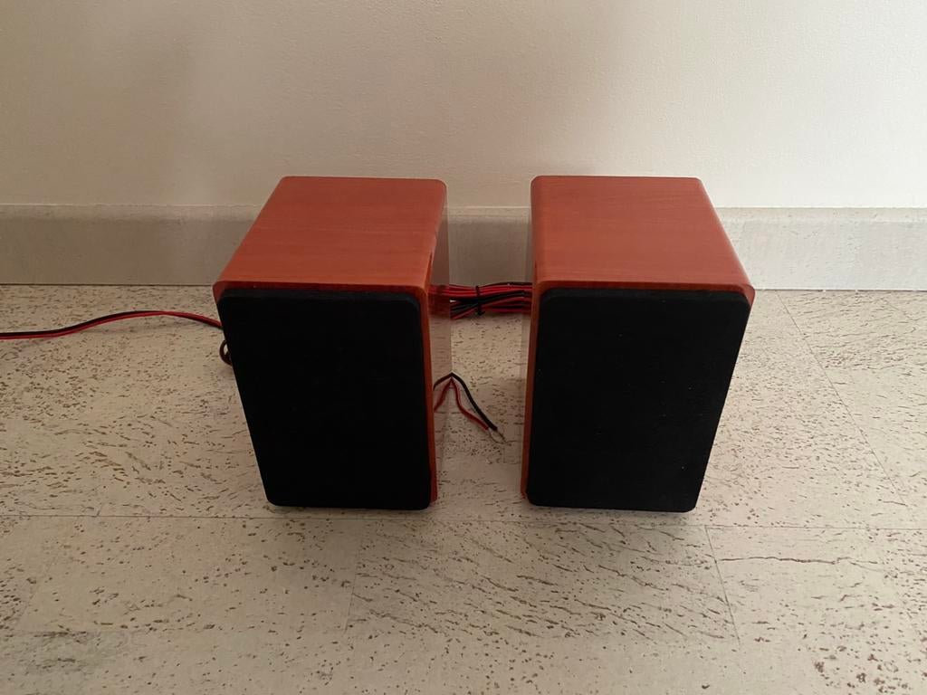 Mini Boxen 2 Stuks, Audio, Tv en Foto, Luidsprekerboxen, Overige typen, Zo goed als nieuw, Minder dan 60 watt, Ophalen