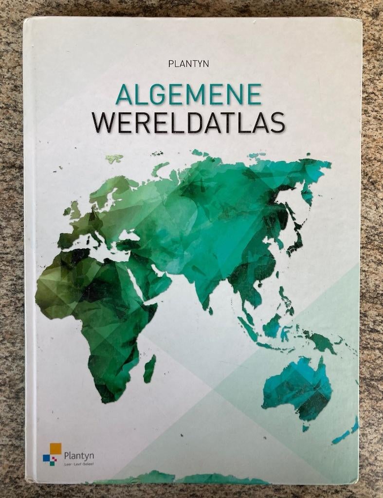 Algemene Wereldatlas - Plantyn, Livres, Livres scolaires, Utilisé, Géographie, Enlèvement ou Envoi