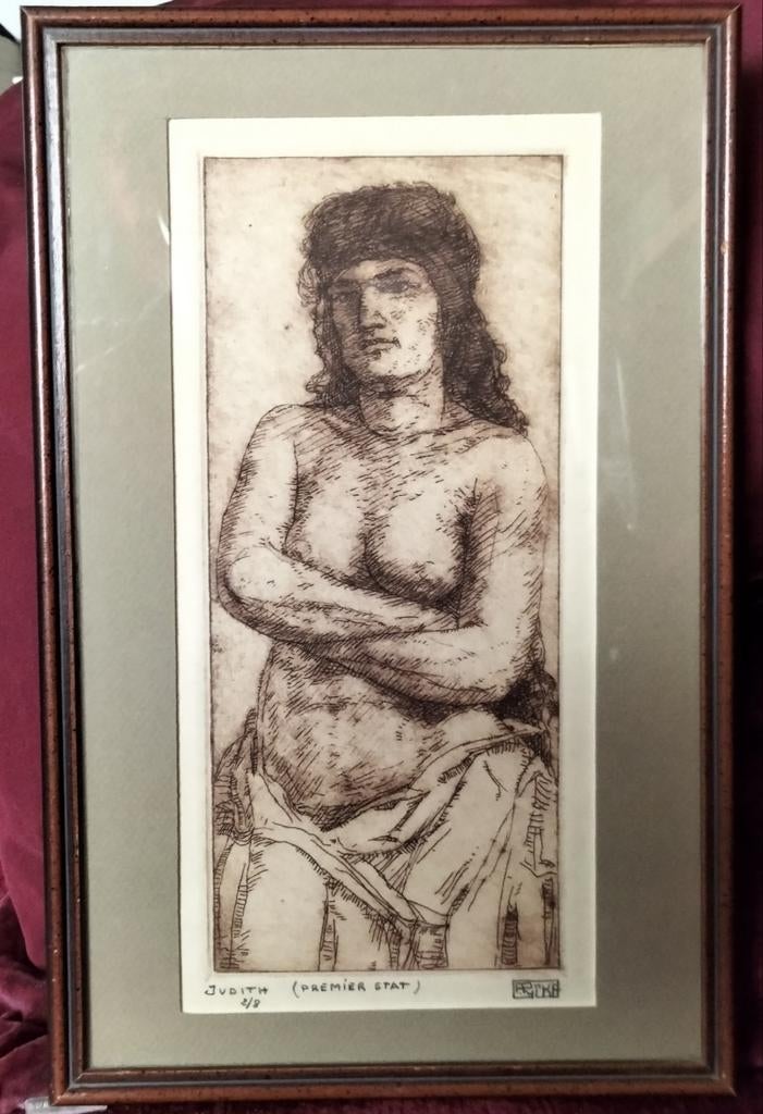 Judith, gravure de François Pycke, Enlèvement ou Envoi