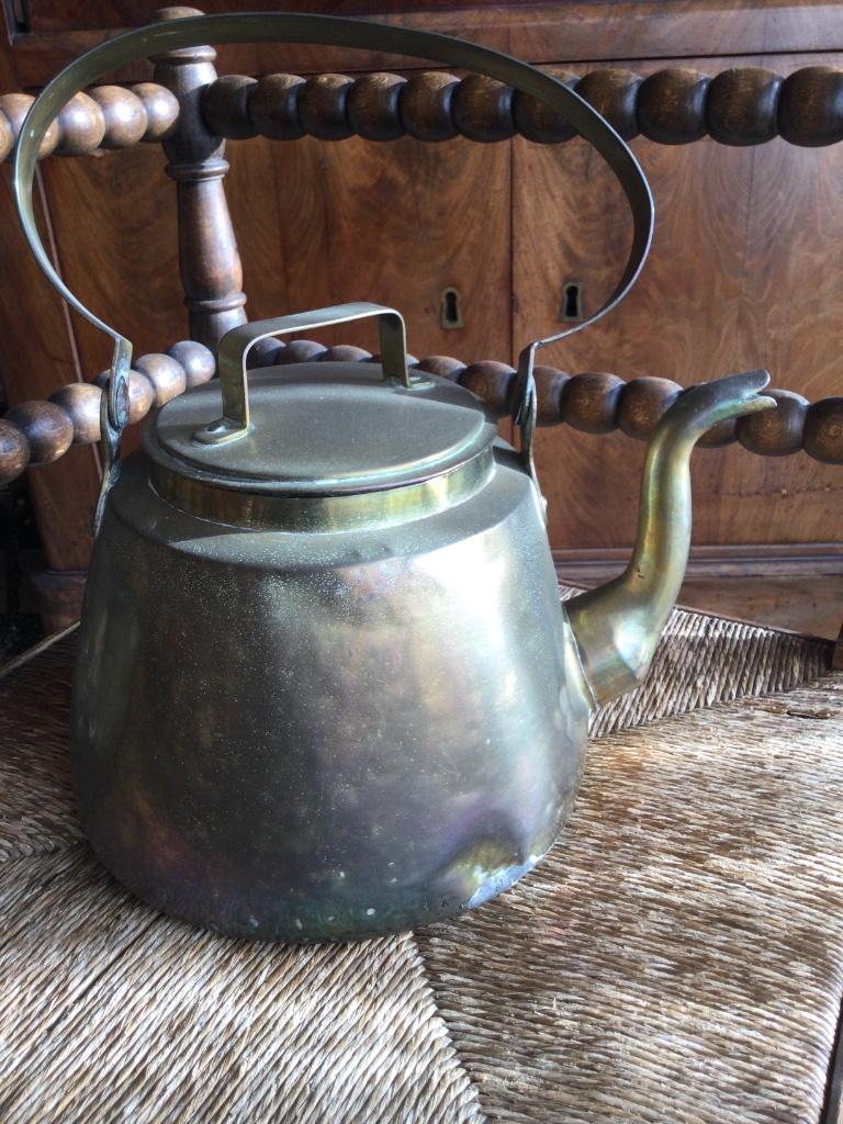 Ancienne bouilloire en cuivre, Antiquités & Art, Enlèvement ou Envoi, Cuivre