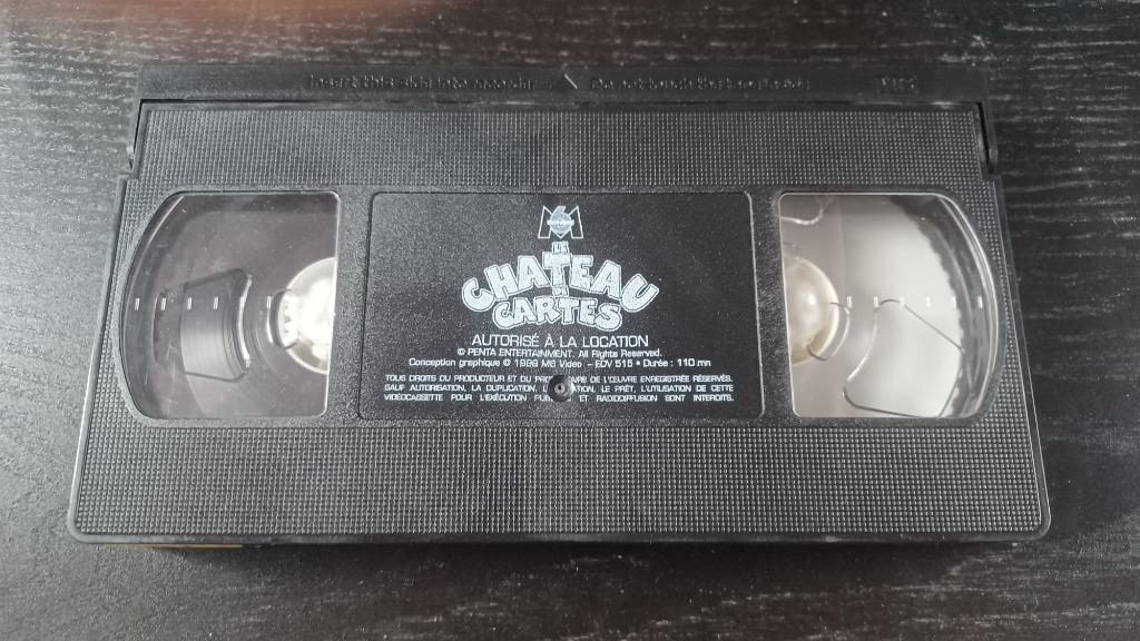 VHS Le château de cartes, Enlèvement ou Envoi, Utilisé, Dessins animés et Film d'animation, Dessin animé
