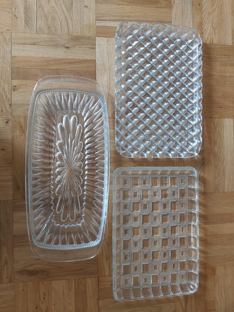 Glazen schalen, Huis en Inrichting, Woonaccessoires | Onderzetters, Ophalen of Verzenden, Zo goed als nieuw