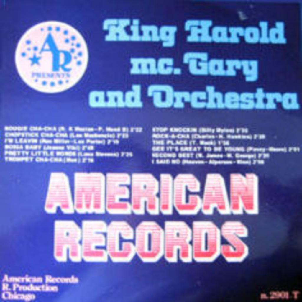 Popcorn lp - King Harold Mc.Gary And Orchestra, Ophalen of Verzenden, Zo goed als nieuw, 12 inch