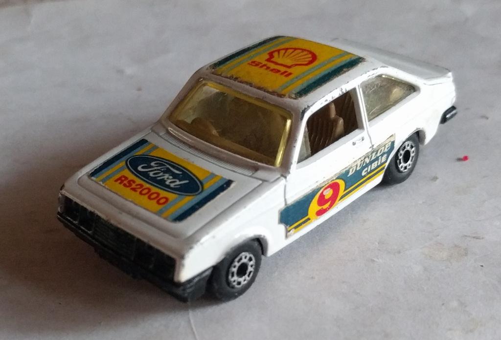 Matchbox Ford Escort RS 2000, Ophalen of Verzenden, Gebruikt, Auto