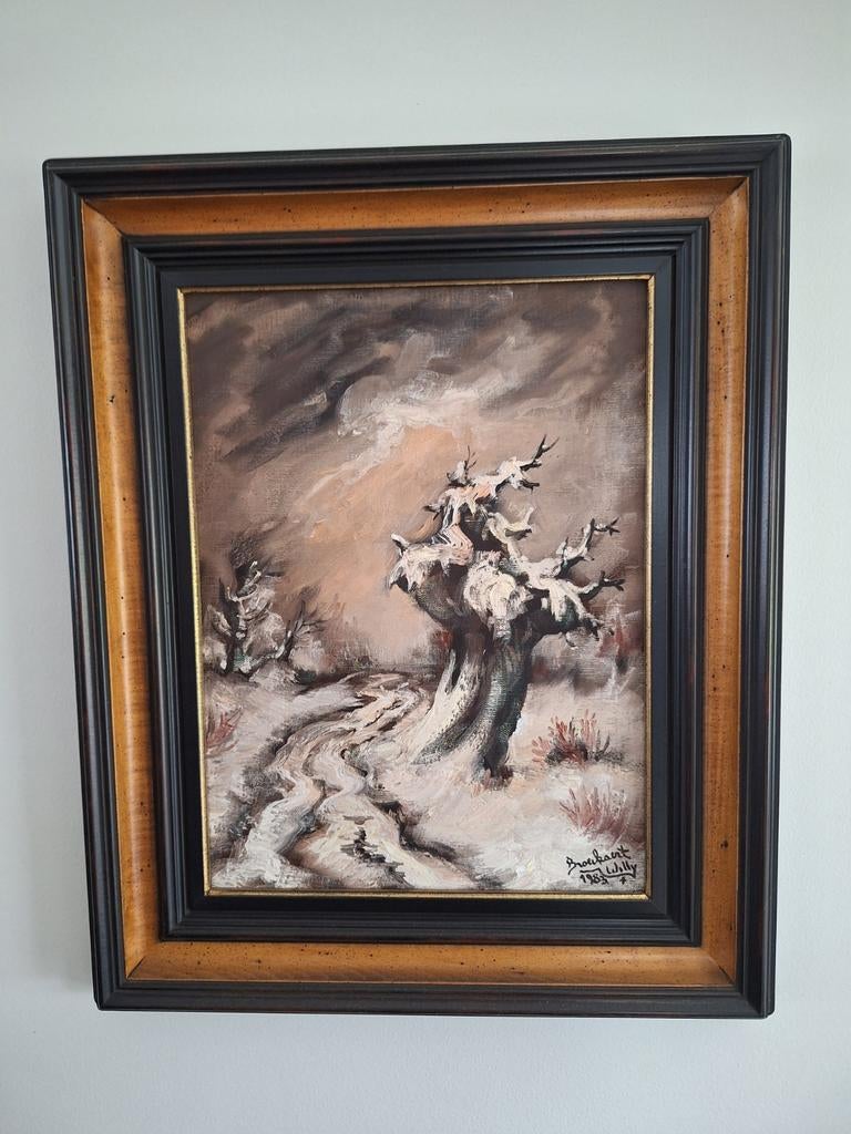 Schilderij van Willy Broeckaert, Ophalen