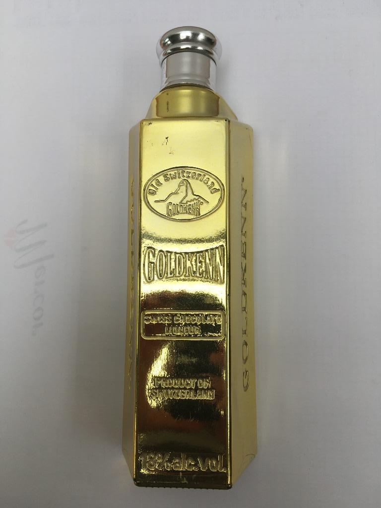 Gouden fles - leeg (Goldkern), Ophalen, Gebruikt