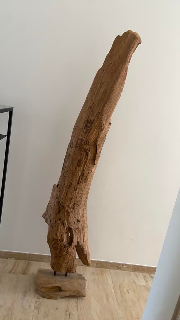 Houten decoratie, Ophalen