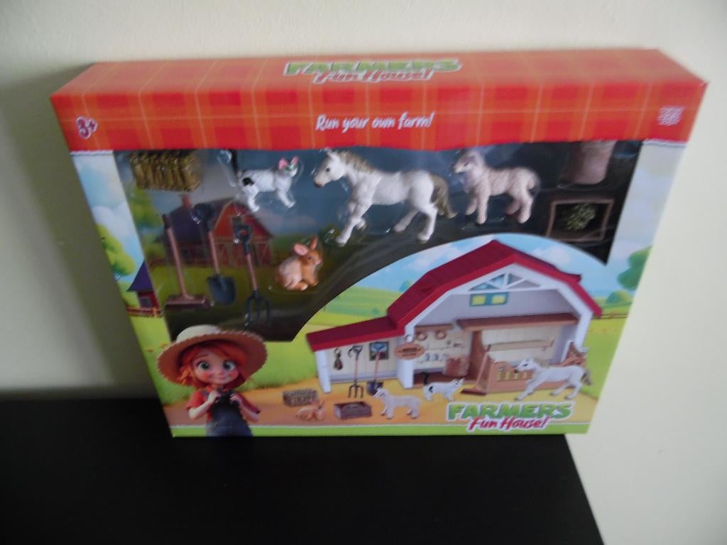 FERME AVEC ANIMAUX  +  ACCESSOIRES   NEUF, Enlèvement ou Envoi, Neuf, Découverte