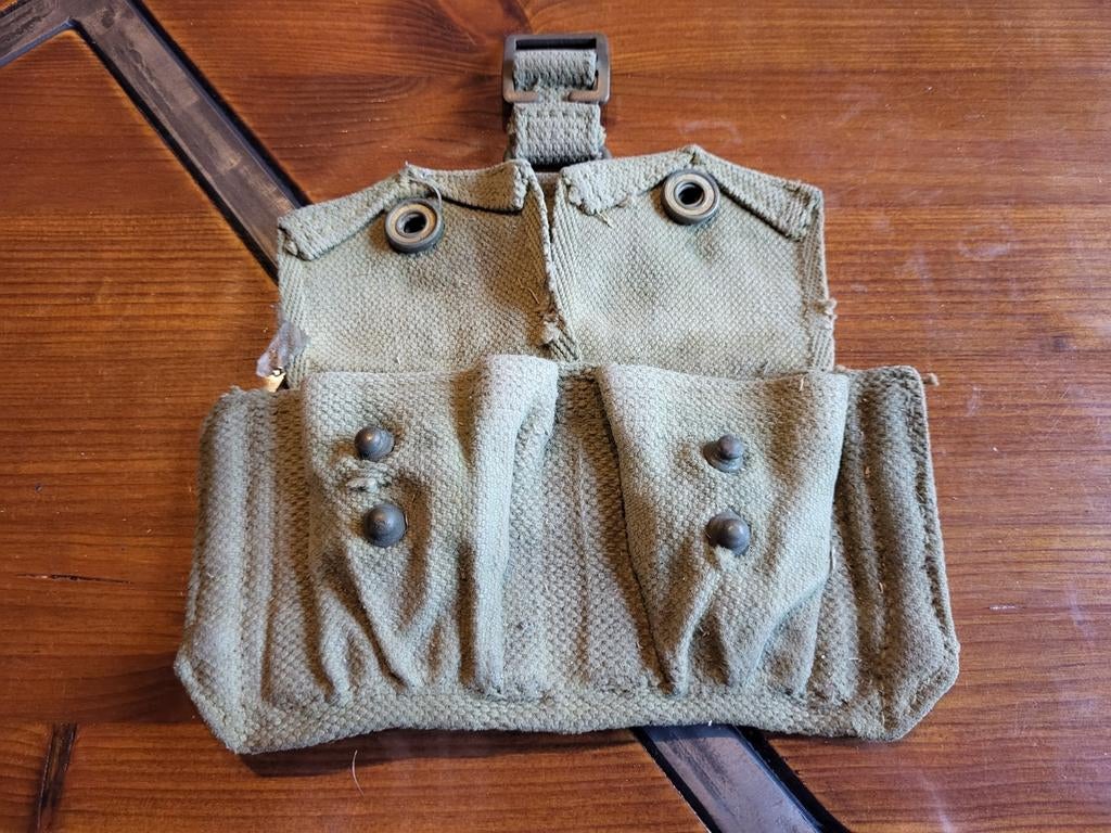 cartouchiere enfield double, GB 2WW, Enlèvement ou Envoi