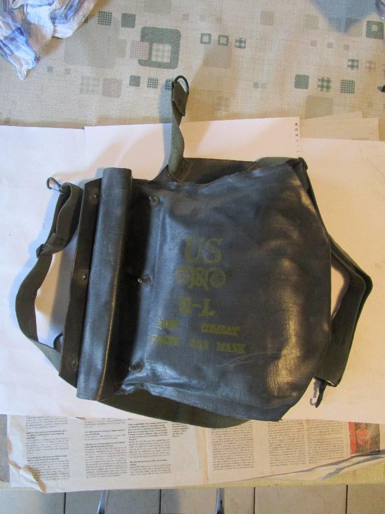 Sac pour masque à gaz M - 7, Enlèvement ou Envoi, Armée de terre, Autres types