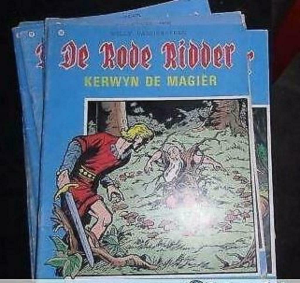 strip de rode ridder 20-11-9-12-77-80, Livres, BD, Utilisé, Plusieurs BD, Enlèvement ou Envoi