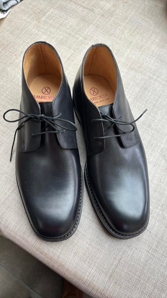 Ambiorix herenschoenen zwart maat 43,5, Kleding | Heren, Schoenen, Ophalen, Nieuw, Zwart, Veterschoenen