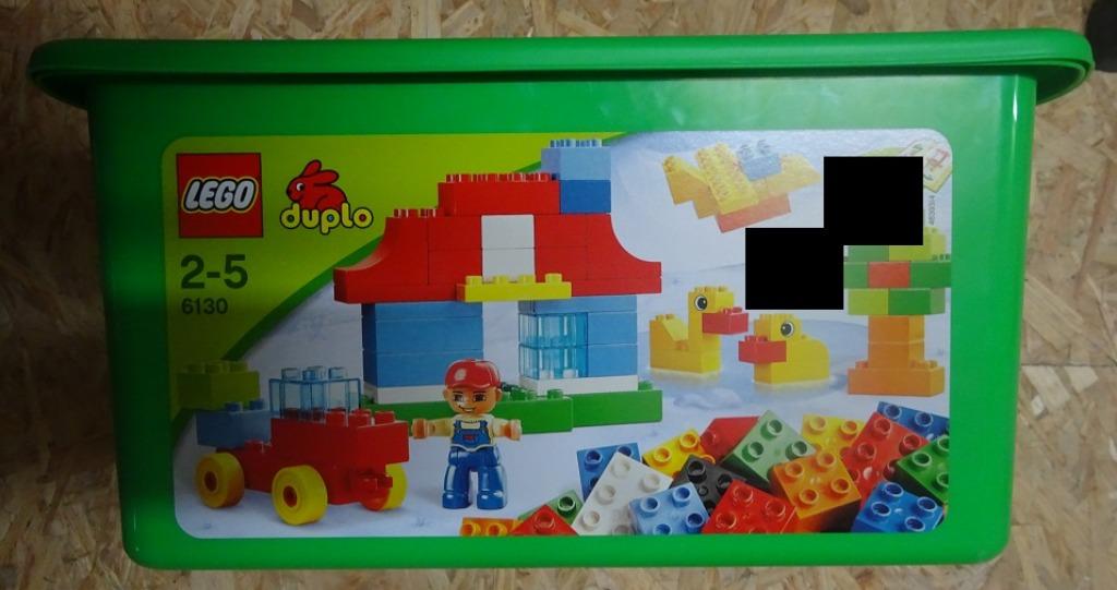 Duplo grote plastic doos bouwblokken - 6130 (NIEUW), Ophalen of Verzenden, Nieuw, Complete set, Duplo