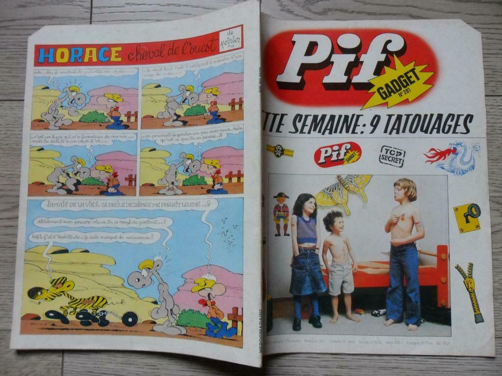 Pif Gadget n281 (1974), Une BD, Enlèvement ou Envoi, Utilisé