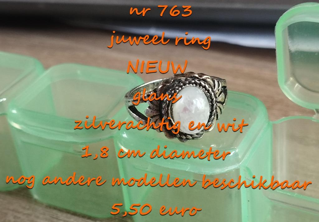 763. Bijou : bague, NEUF, frais de port inclus, Neuf, Femme ou Homme, 17 à 18, Autres matériaux