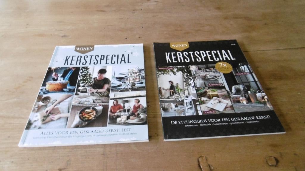 tijdschriften kerstspecial wonen landelijke stijl, Boeken, Ophalen, Zo goed als nieuw