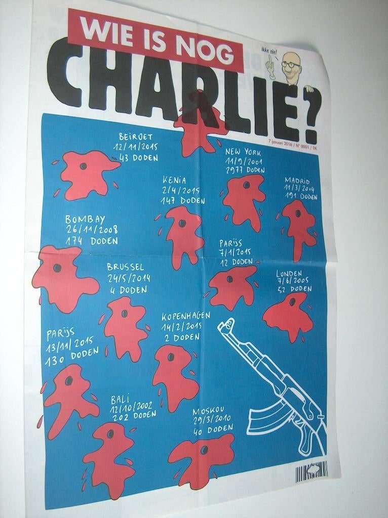 Wie is nog Charlie ? 7 januari 2016 nr. 0001, Boeken, Tijdschriften en Kranten, Ophalen of Verzenden, Gelezen, Overige typen