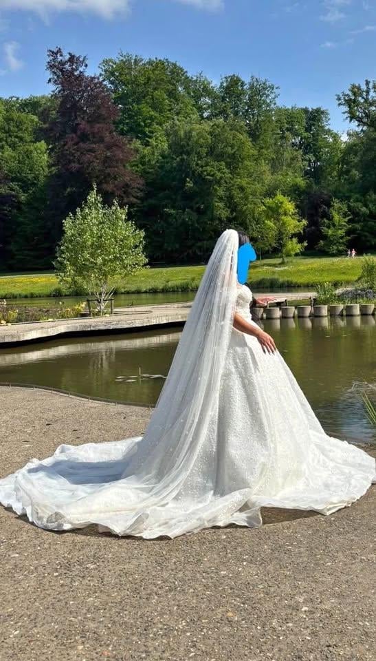 Robe de mariée, Enlèvement, Comme neuf, Blanc, Robe de mariée