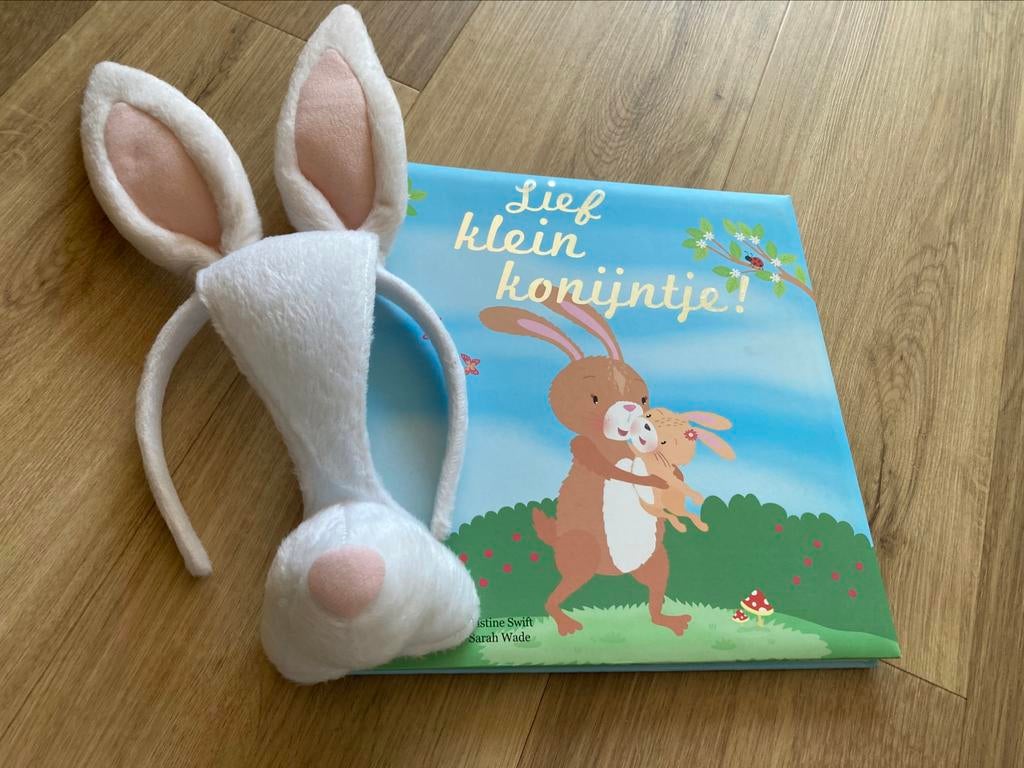 Masker & prentenboek konijn, Enlèvement ou Envoi, Comme neuf, Garçon ou Fille