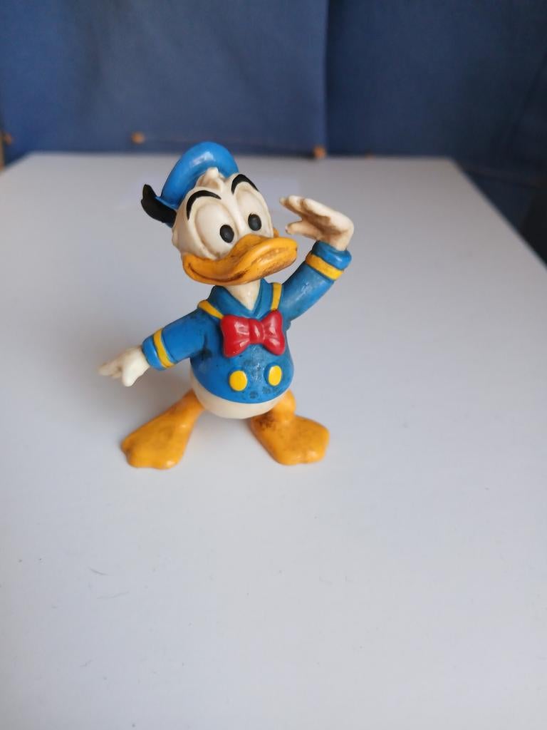 Figurine Bully Donald 1986, Collections, Enlèvement ou Envoi, Donald Duck, Utilisé, Statue ou Figurine