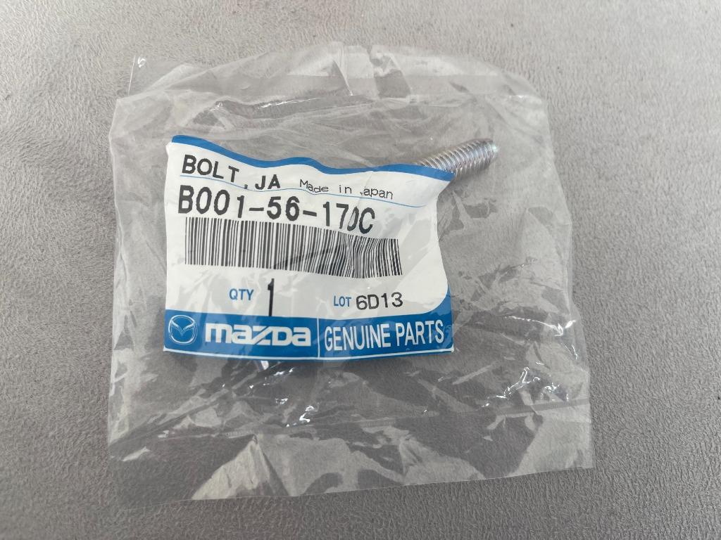 Mazda JACK RETAINER SCREW B001-56-170C NEUF, Autos : Pièces & Accessoires, Enlèvement, Neuf, Mazda