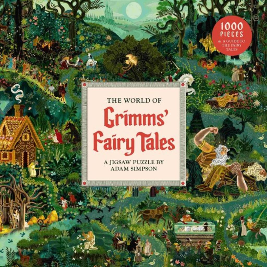 The World of Grimms' Fairy Tales - puzzel 1000 stukken, Ophalen of Verzenden, 500 t/m 1500 stukjes, Zo goed als nieuw, Legpuzzel